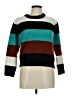Selected Femme Color Block Teal Pullover Sweater Size M - photo 1