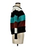 Selected Femme Color Block Teal Pullover Sweater Size M - photo 4