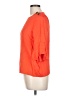 Gap 100% Viscose Orange Red 3/4 Sleeve Top Size L - photo 5