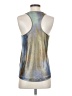 Le Superbe Metallic Silver Sleeveless Top Size XS - photo 2