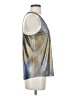 Le Superbe Metallic Silver Sleeveless Top Size XS - photo 4