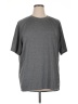 Mondetta Solid Gray Short Sleeve T-Shirt Size XL - photo 1
