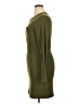 Twinth Solid Green Casual Dress Size XL - photo 5