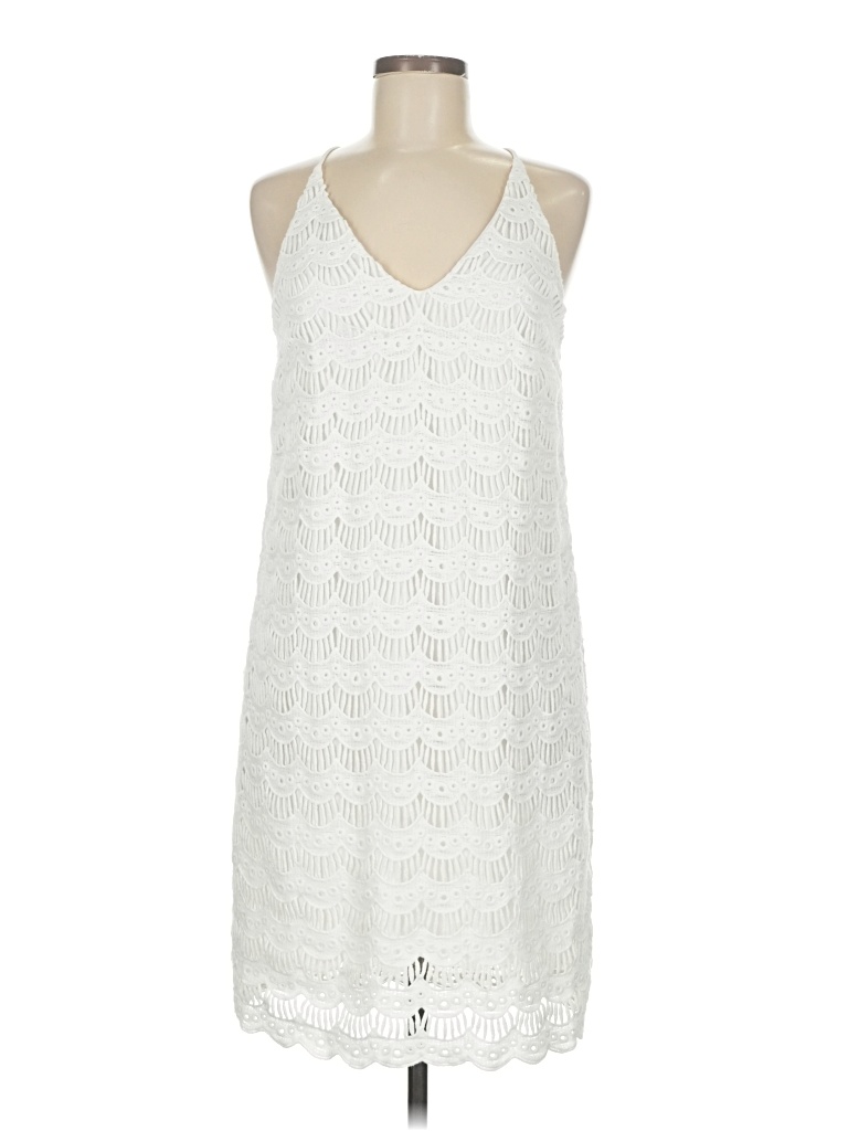 Pre-owned Lilly Pulitzer Casual Dress In White