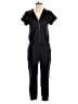 Drew 100% Polyurethane Solid Black Jumpsuit Size S - photo 1