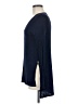 Deletta Blue Long Sleeve Top Size M - photo 5