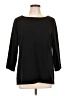 Talbots Black 3/4 Sleeve Top Size L - photo 1