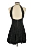 Cooperative 100% Rayon Stars Black Cocktail Dress Size S - photo 2