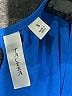 Tacera 100% Polyester Blue Short Sleeve Top Size S - photo 7