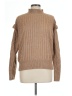 Olive and Oak 100% Polyester Tan Turtleneck Sweater Size L - photo 1