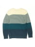 The Children's Place 100% Cotton Color Block Teal Pullover Sweater Size 10 - 12 - photo 2