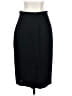 Talbots 100% Polyester Solid Black Formal Skirt Size 2 - photo 2