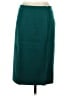 J.Crew 100% Wool Solid Teal Wool Skirt Size 2 - photo 2