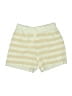 Unbranded 100% Viscose Stripes Yellow Shorts Size M - photo 1