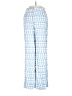 Zara Houndstooth Blue Casual Pants Size XS - photo 1