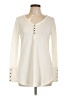 Chaser Ivory Long Sleeve Top Size L - photo 1