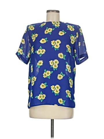 J. McLaughlin Short Sleeve Blouse (view 1)