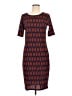 Lularoe Graphic Orange Casual Dress Size M - photo 1
