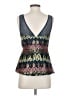 HD in Paris Blue Sleeveless Blouse Size 0 - photo 2