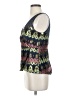 HD in Paris Blue Sleeveless Blouse Size 0 - photo 5