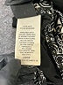 Wrapper 100% Polyester Paisley Silver Black Casual Skirt Size L - photo 5