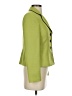 Le Suit 100% Polyester Green Blazer Size 2 (petite) - photo 4
