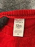 Carter's Burgundy Pullover Sweater 9-12 MO / 12 MO - photo 3