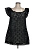 Corey Lynn Calter Black Short Sleeve Top Size 8 - photo 1