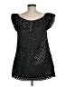 Corey Lynn Calter Black Short Sleeve Top Size 8 - photo 2
