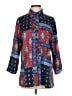 Draper's & Damon's 100% Polyester Paisley Blue 3/4 Sleeve Blouse Size S - photo 1