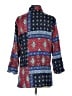 Draper's & Damon's 100% Polyester Paisley Blue 3/4 Sleeve Blouse Size S - photo 2