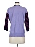 J.Crew 100% Merino Wool Stripes Blue Cardigan Size S - photo 2