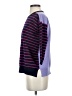 J.Crew 100% Merino Wool Stripes Blue Cardigan Size S - photo 5