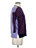 J.Crew 100% Merino Wool Stripes Blue Cardigan Size S - photo 4