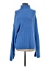 H&M Blue Turtleneck Sweater Size S - photo 1