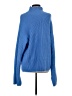 H&M Blue Turtleneck Sweater Size S - photo 2