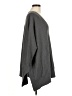 Neiman Marcus Gray Poncho Size M - photo 4