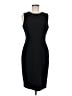 Calvin Klein Solid Black Cocktail Dress Size 8 - photo 1