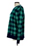 Kim Rogers 100% Cotton Checkered-gingham Green Pullover Sweater Size L - photo 5
