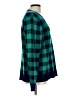 Kim Rogers 100% Cotton Checkered-gingham Green Pullover Sweater Size L - photo 4