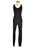 Athleta Solid Black Green Jumpsuit Size XS - photo 1