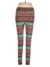 Lularoe Print Green Leggings Size 1X (Tall & Curvy) - photo 1