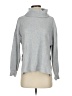 Gap Solid Gray Turtleneck Sweater Size S (petite) - photo 1