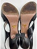 Prada 100% Leather Black Leather Platform Sandals Size EU 39 1/2 - photo 9
