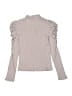 Janie and Jack Silver Turtleneck Sweater Size 8 - photo 2