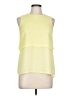 Dunnes Yellow Sleeveless Blouse Size 10 - photo 1
