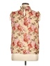 Shein 100% Polyester Tan Sleeveless Blouse Size XL - photo 2