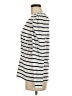 Crown & Ivy Stripes Ivory Long Sleeve Blouse Size M - photo 5