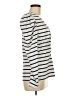 Crown & Ivy Stripes Ivory Long Sleeve Blouse Size M - photo 4