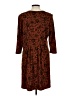 Chadwicks Paisley Brown Casual Dress Size L (petite) - photo 2